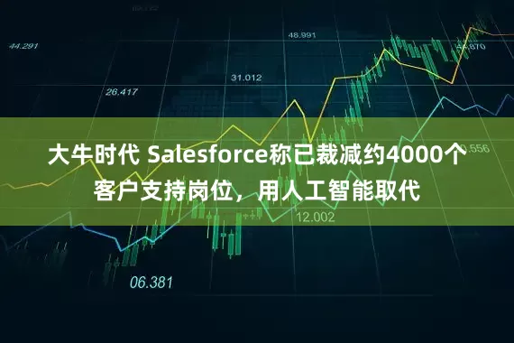 大牛时代 Salesforce称已裁减约4000个客户支持岗位，用人工智能取代